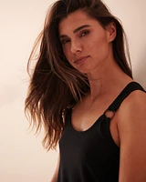 Ribbed Sleeveless Dress