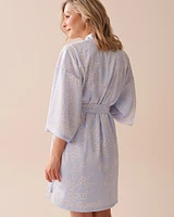 Kimono en satin