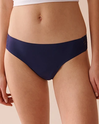 Culotte menstruelle coupe bikini avec dentelle absorption régulière