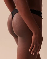 Lettuce Trim Thong Panty