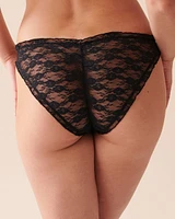 Culotte bikini bordures frisons