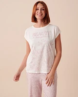 Floral Crew Neck T-shirt