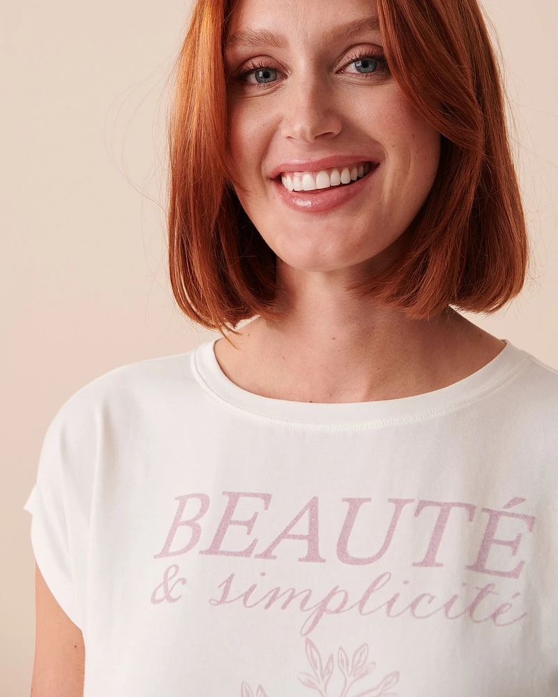 Floral Crew Neck T-shirt