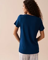 Hummingbird Print Bamboo T-shirt