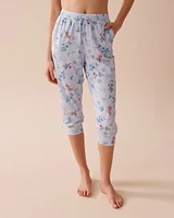 Floral Super Soft Fitted Capris