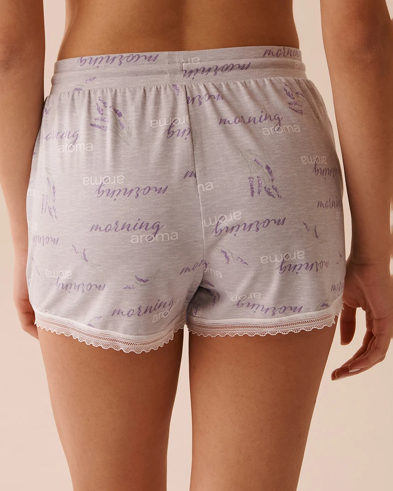 Short de pyjama ultra doux