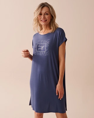 Soft Jersey Short Sleeve Sleepshirt