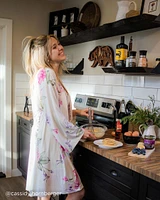 Floral Super Soft Kimono