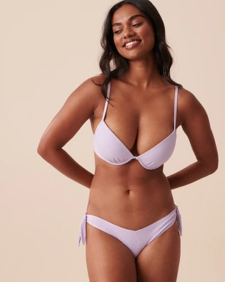 Haut de bikini push-up texturé PASTEL