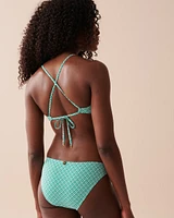 Haut de bikini bralette GREEN TILE