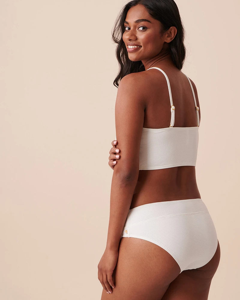 Haut de bikini bandeau SEERSUCKER