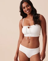 Haut de bikini bandeau SEERSUCKER