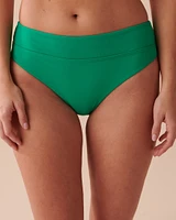 EMERALD Mid Waist Bikini Bottom