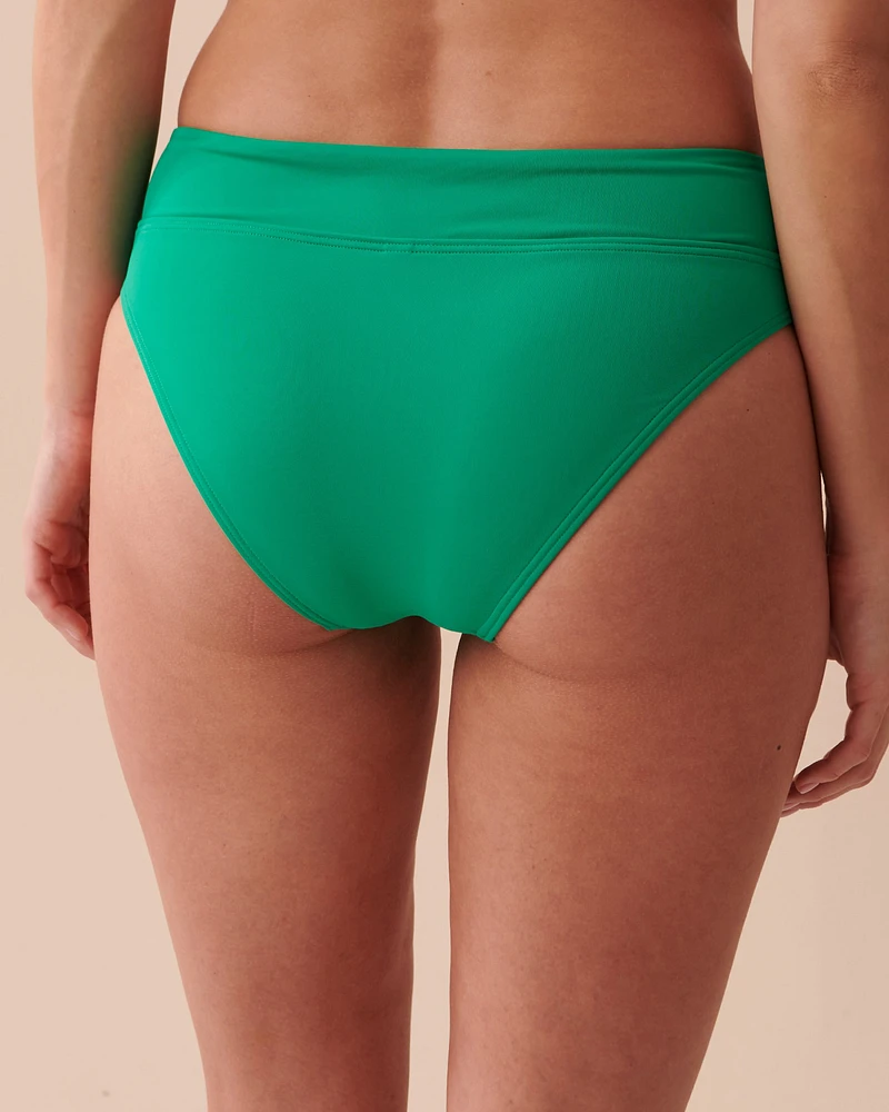 Bas de bikini taille mi-haute ÉMERAUDE