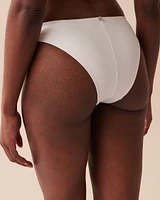 Bas de bikini cheeky SEERSUCKER
