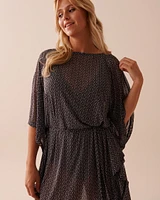 Printed Mesh Tunic