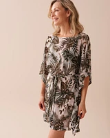 Printed Mesh Tunic