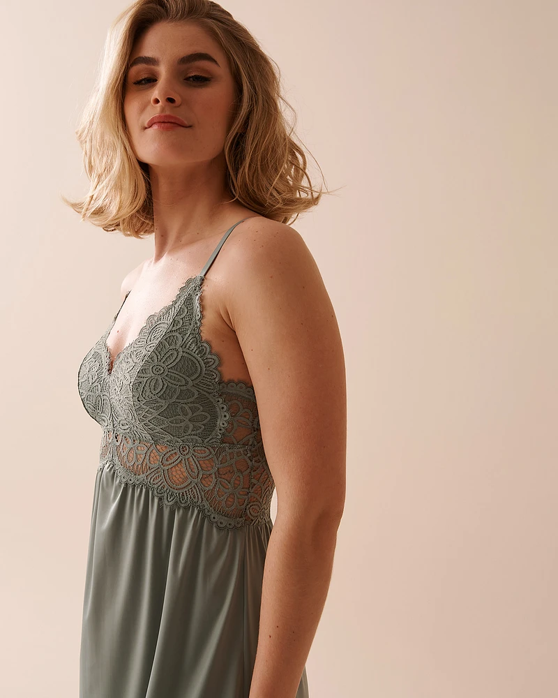 Lace Overlay Nightie