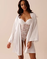 Kimono en satin