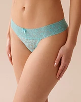 Lace Thong Panty