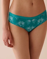 Embroidered Mesh Cheeky Panty
