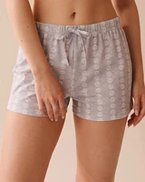 Ensemble pyjama à imprimé marguerite avec chemisier