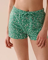 Ensemble pyjama à imprimé fleurs avec chemisier