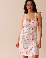 Pink Floral Super Soft Nightie