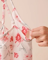 Pink Floral Super Soft Nightie