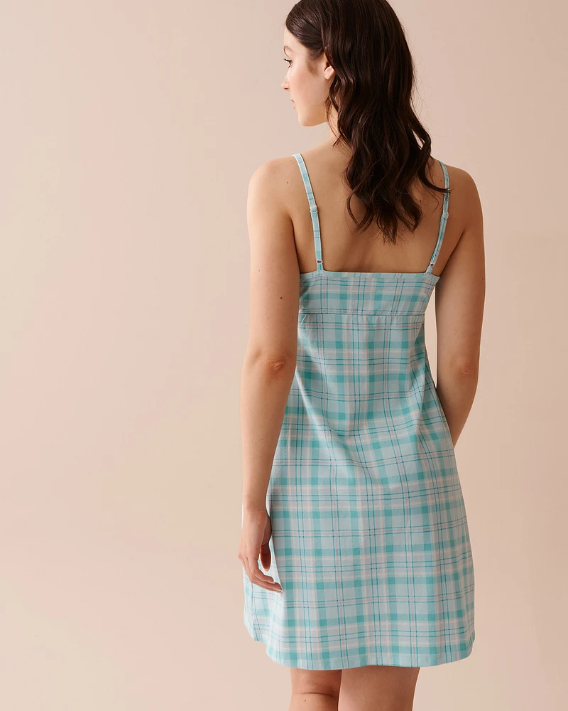 Striped Cotton Nightie