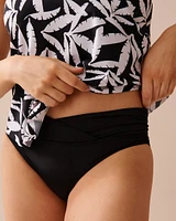 MONOCHROME FOLIAGE Racerback Tankini Top