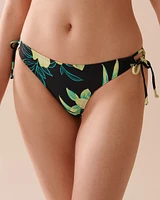 Bas de bikini noué aux hanches ZESTE FLORAL