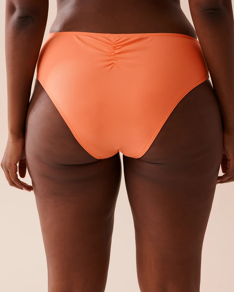 PAPAYA Recycled Fibers Mid Waist Cheeky Bikini Bottom