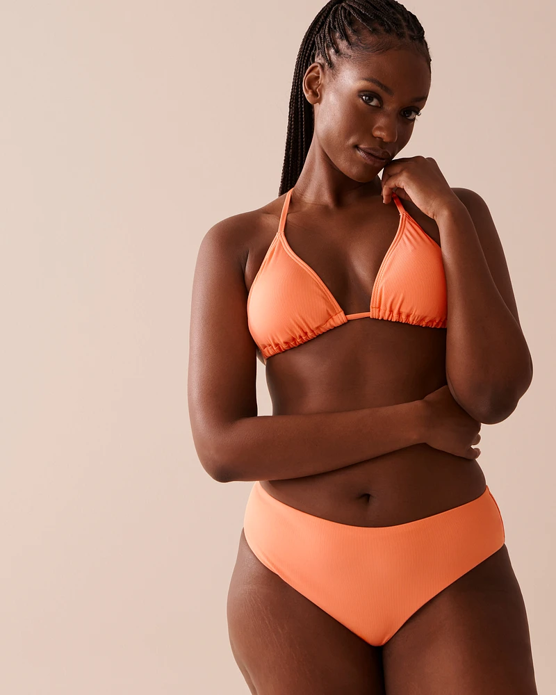 PAPAYA Recycled Fibers Mid Waist Cheeky Bikini Bottom