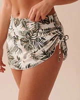 Bas de bikini jupe IMPRIMÉ BOTANIQUE