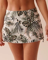 Bas de bikini jupe IMPRIMÉ BOTANIQUE