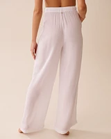 Pantalon en gaze