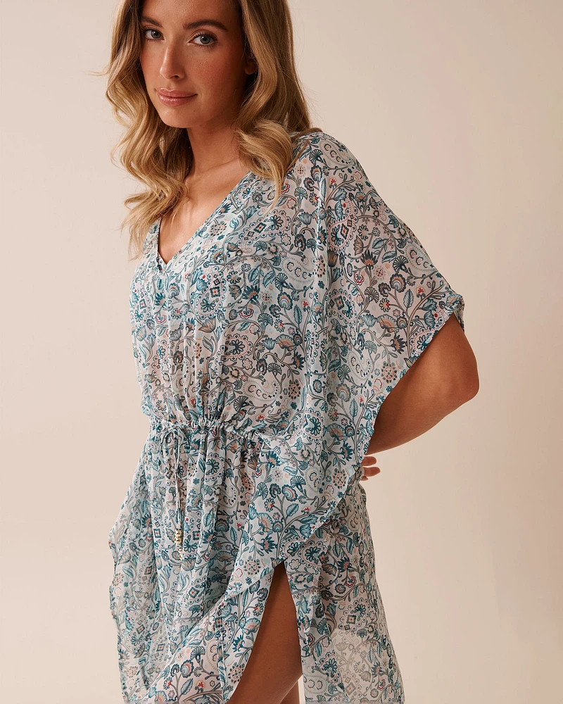 Caftan en chiffon