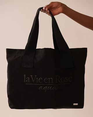 La Vie en Rose Beach Bag