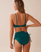 TEAL BLUE Bralette Bikini Top