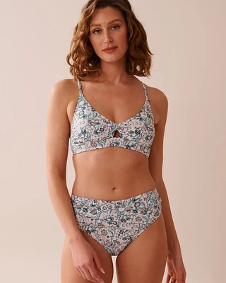 ENCHANTED FLORA Bralette Bikini Top