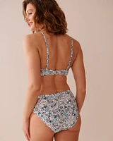 ENCHANTED FLORA Bralette Bikini Top