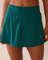TEAL BLUE Skirt Bikini Bottom