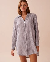 Striped Button-down Shirt