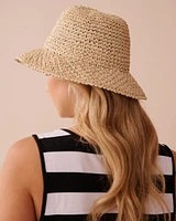 Straw Cloche Hat