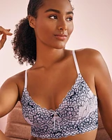 Unlined Lace Corset Bra