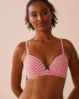 Soutien-gorge doublure légère sans armatures en modal et dentelle