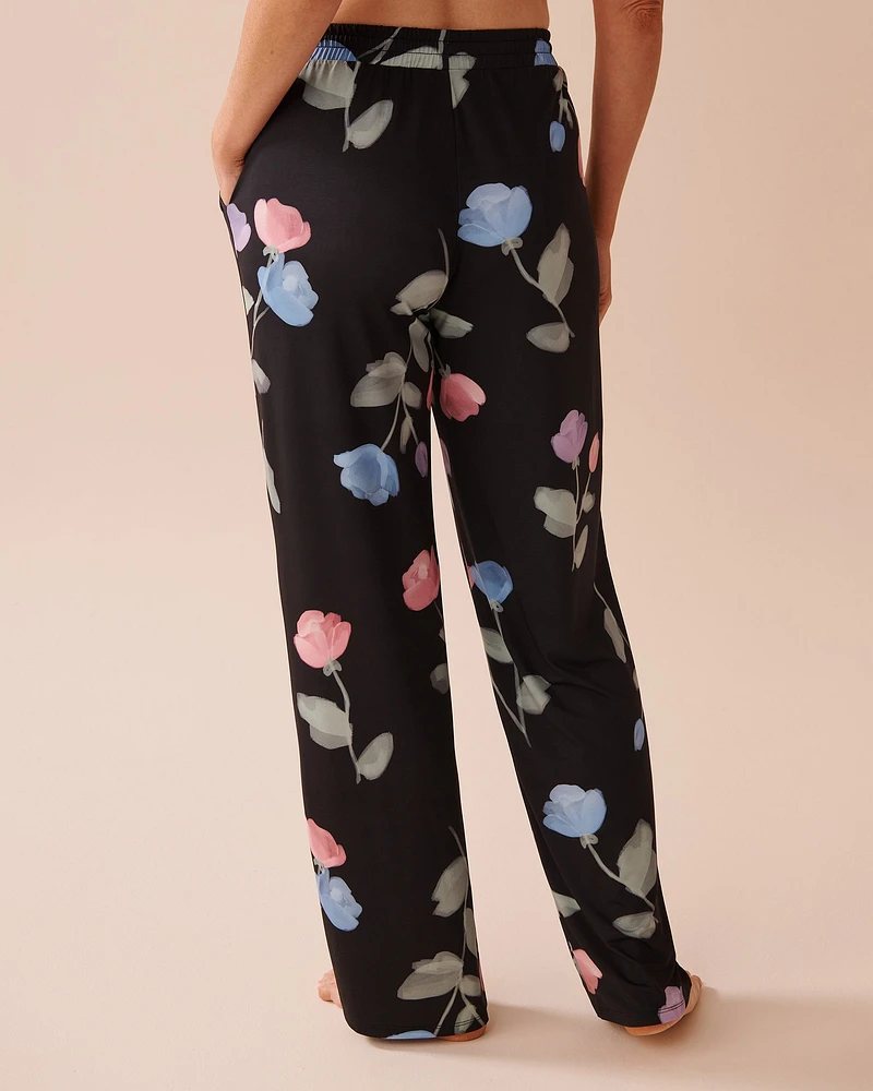 Recycled Fibers Tulip Print Pants