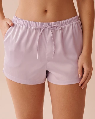 Short en satin