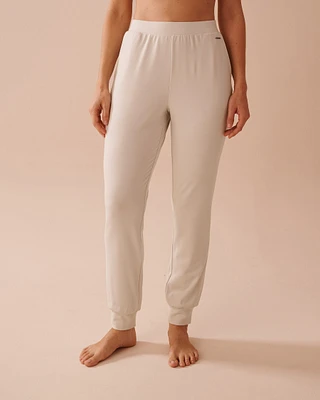 Lightly Ribbed Jogger Pants